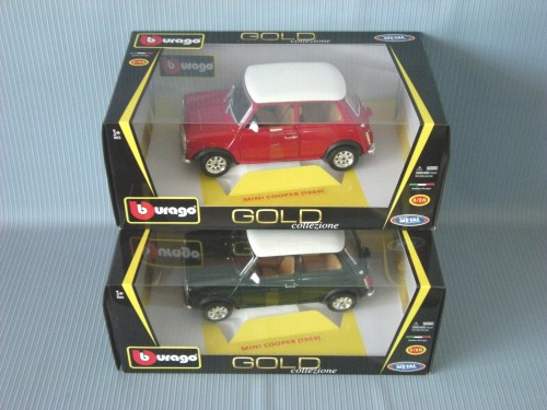   1:18 G.C - MINI COOPER (1969) GOLD