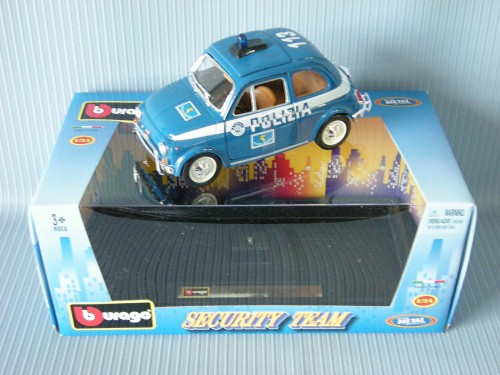   1:24 SECURITY - FIAT 500 POLICE