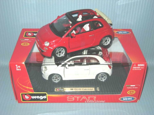   1:24 STAR  - FIAT 500C CABRIOLET