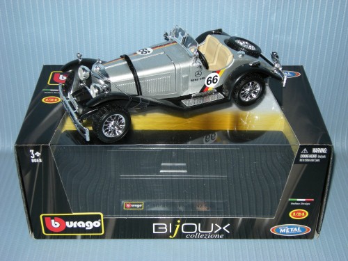 Burago<br>1:24 BIJOUX - MERCEDES-BENZ TYP SSK (1928)