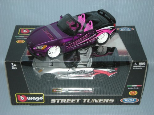Burago<br>1:24 STREET TUNER - HONDA S2000