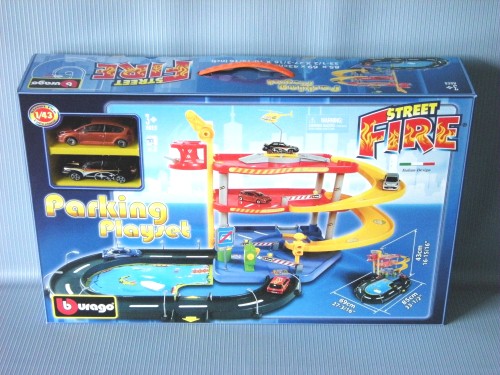 STREET FIRE PARKING PLAYSET