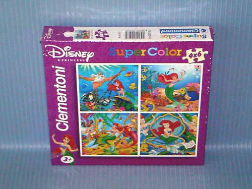4X6 PCS THE LITTLE MERMAID