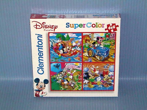 Clementoni<br>4X6 PCS MICKEY