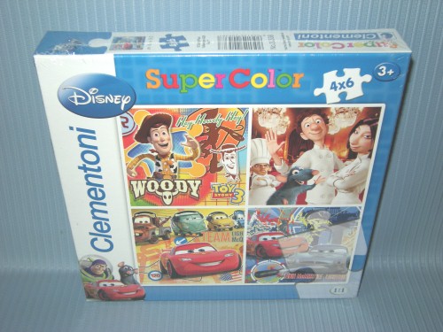 Clementoni<br>4X6 PCS W.D PIXAR