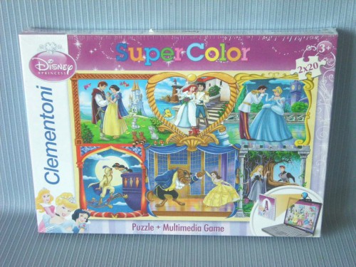 Clementoni<br>2X20 PCS W.D PRINCESS