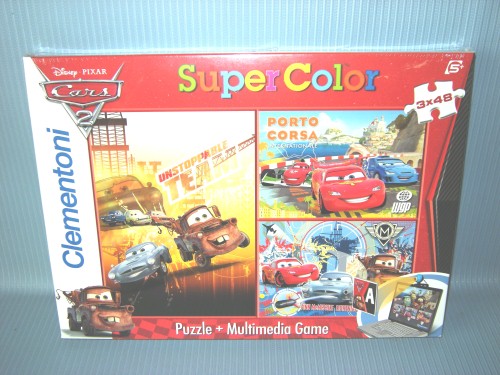 Clementoni<br>3X48 PCS MG CAR 2