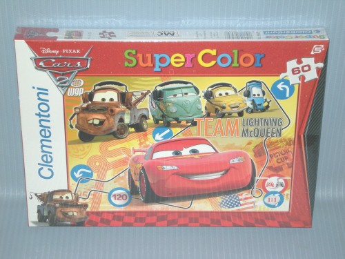 Clementoni<br>60 PCS CARS-2PIT CREW PALS