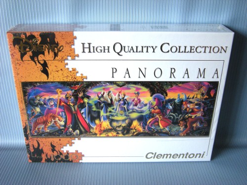 1000 PCS PANORAMA - DISNEY VILLAINS