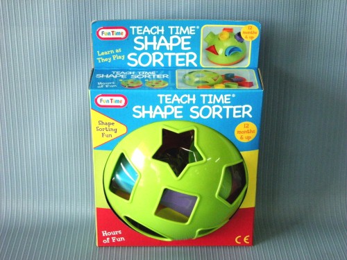   TEACHTIME HALF SHAPE SORTER