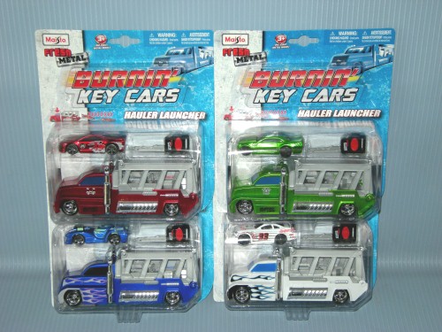 Maisto<br>BURNIN KEY CARS HAULERLAUNCHER