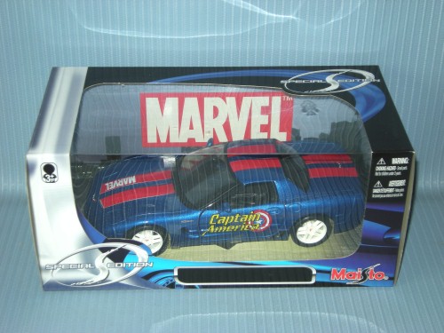 Maisto<br>1:24 CAPT AMERICA CORVETTE Z06
