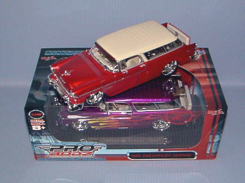 Maisto<br>1:18 PRO RODZ - 1955 CHEVROLLET NOMAD 2A