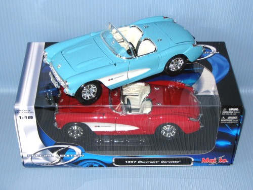   1:18 1957 CHEVRPLET CORVETTE