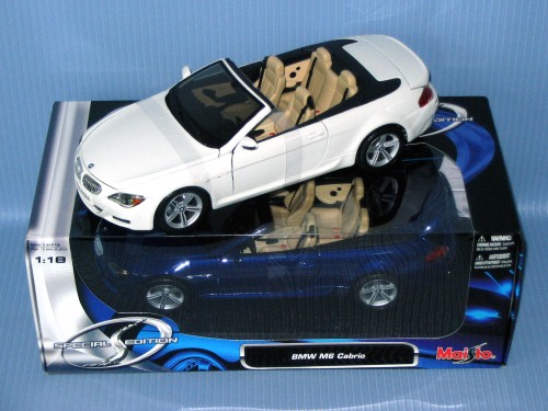 Maisto<br>1:18 BMW M6 CABRIOLET