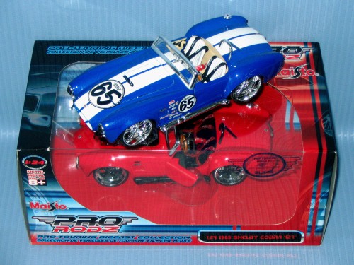 Maisto<br>1:24 PR 1965 SHELBY COBRA