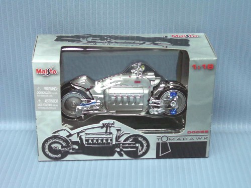 Maisto<br>1:18 DODGE TOMAHAWK MOTO