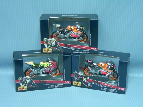 Maisto<br>1:18 GP HONDA RC211V - REPSOL