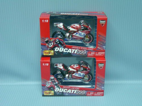 Maisto<br>1:18 GP DUCATI 999 MOTO 2A