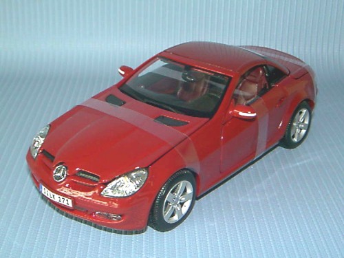 1:18 MERCEDES BENZ SLK HARDTOP 2A