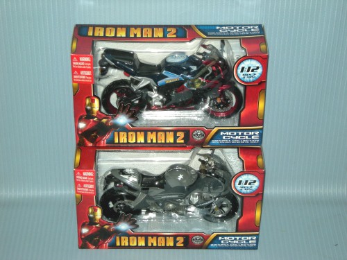   1:12 MARVEL IRON MAN 2 MOTORCYCLE