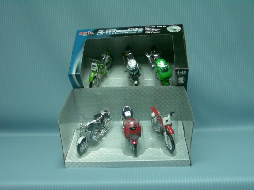 Maisto<br>3 PCS 2-WHEELERS COLLECTION