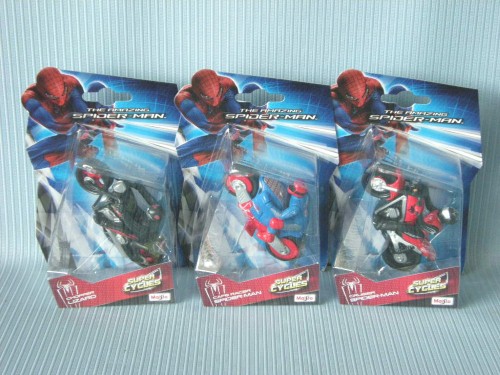 Maisto<br>THE AMAZING SPIDERMAN SUPER CYCLES