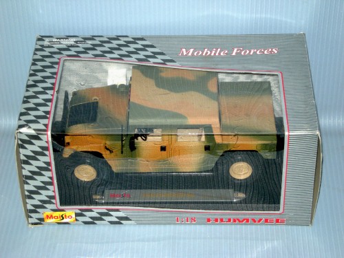 Maisto<br>1:18 HUMMER HARD TOP C.COLOR