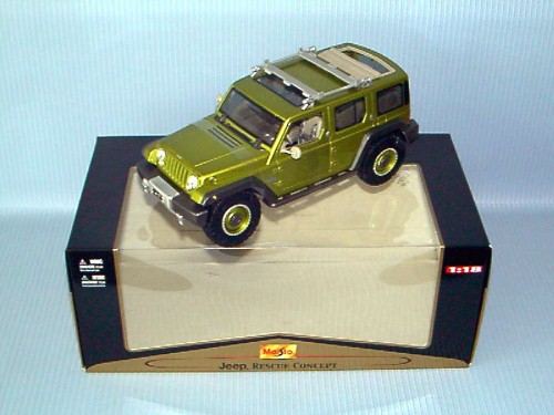 Maisto<br>1:18 P.E JEEP RESCUE CONCEPT 1A