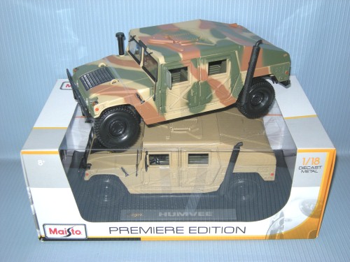 Maisto<br>1:18 P.E HUMVEE