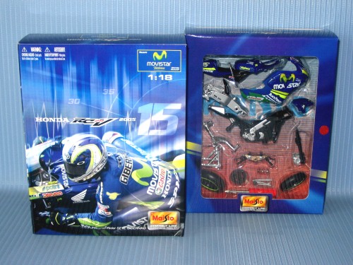 Maisto<br>1:18 M.K - GP RACING HONDA TELEFONI