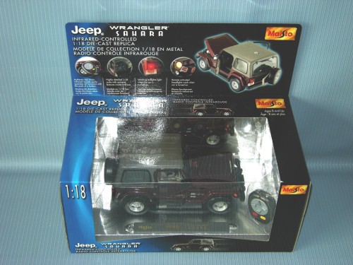 1:18 R/C JEEP WRANGLER SAHARA