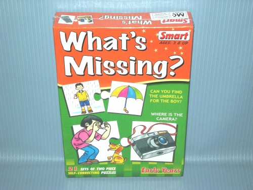   WHAT IS MISSING