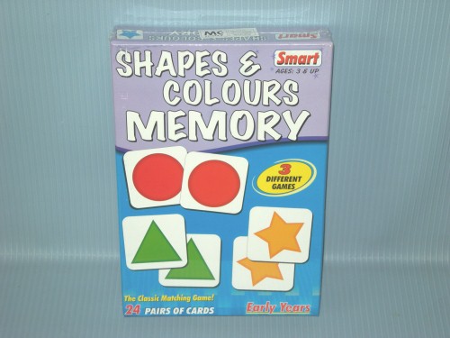   SHAPES & COLOURS MEMORY